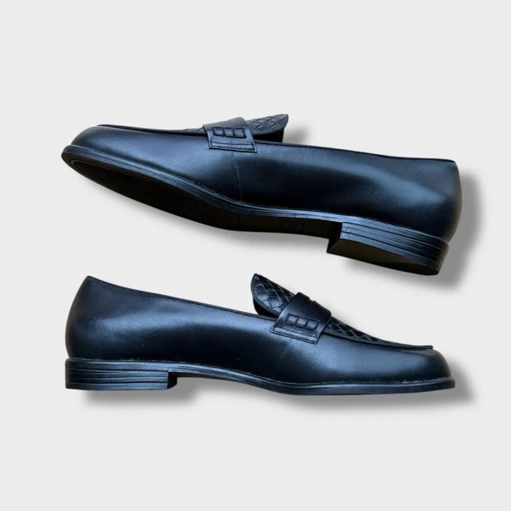 J.G. Hook Woven Leather Loafers - Picture 5 of 8